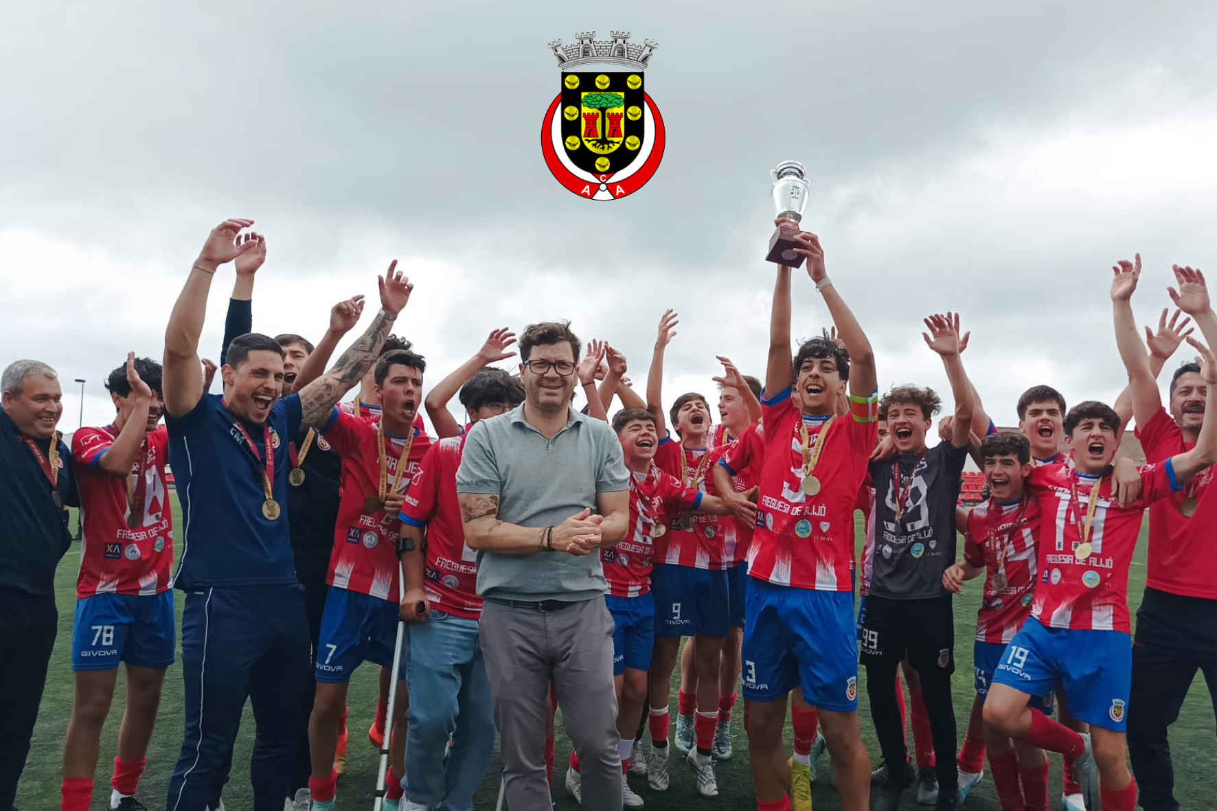 AC Alijoense | Vencedor da Divisão de Honra de Futebol Juniores B - 2022/2023